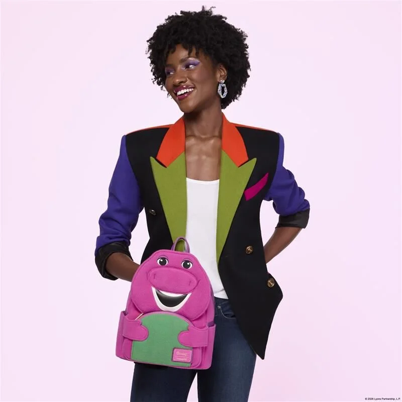 New Loungefly Barney Mini Backpack — EXTRA MAGIC MINUTES